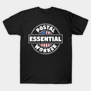 Essential Postal Worker  Delivery Service Post Office T-Shirt